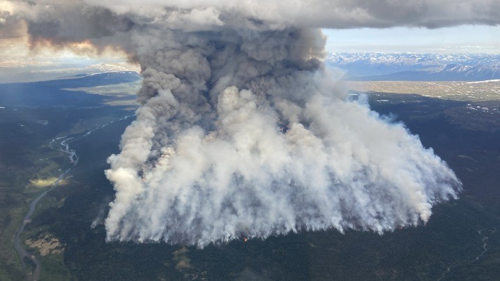 加拿大森林火灾过火面积已达9万平方公里